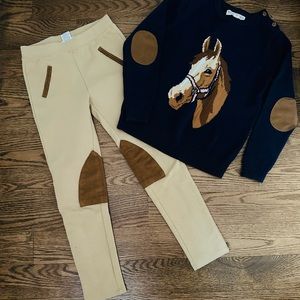 Horseback riding outfit